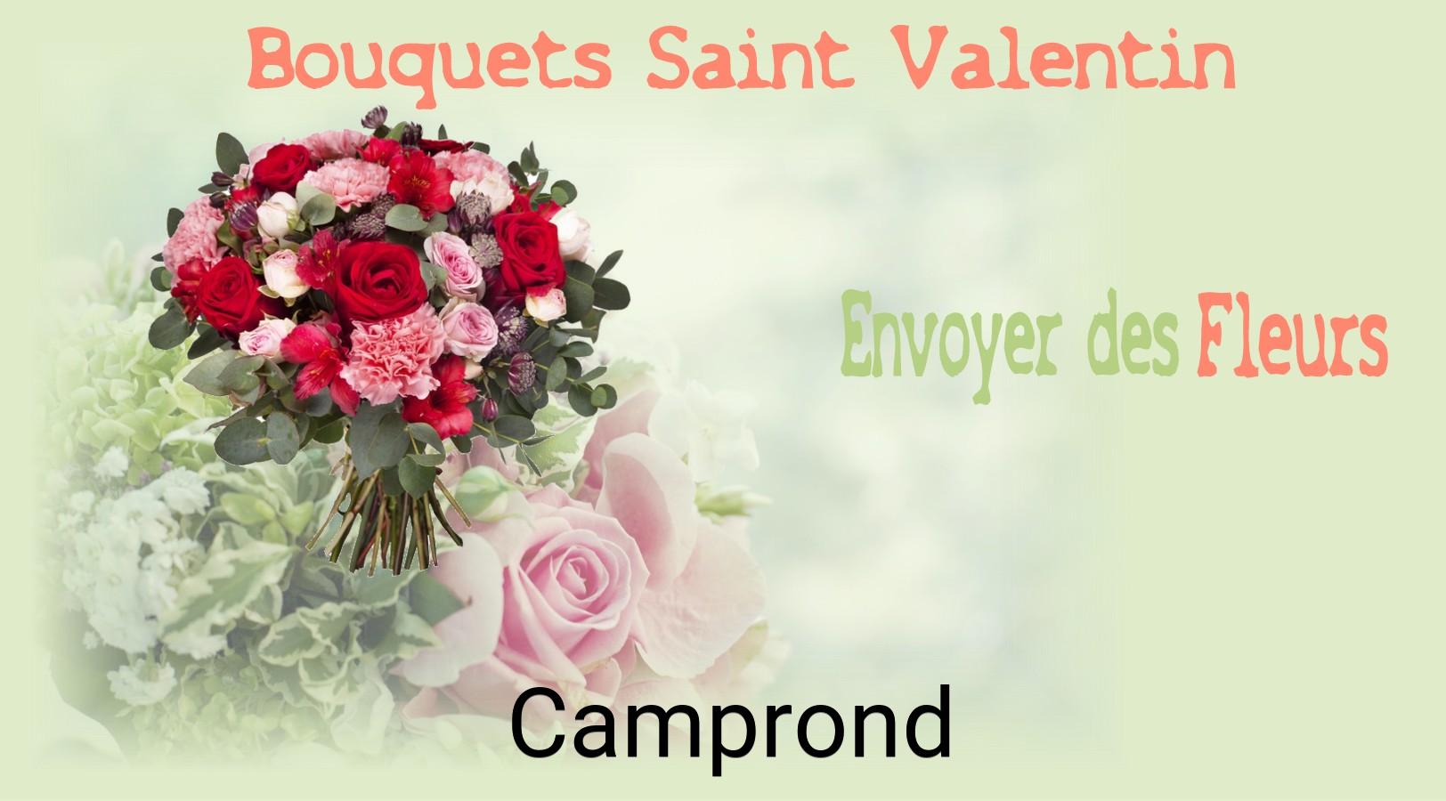 Roses de Saint-Valentin livrées à Camprond